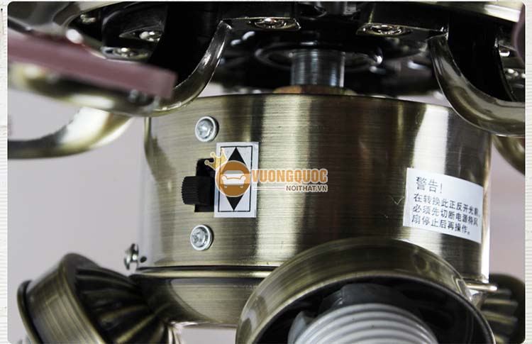 Quạt trần đèn chùm cao cấp yb210-10